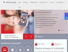 Tablet Screenshot of multimedija.info
